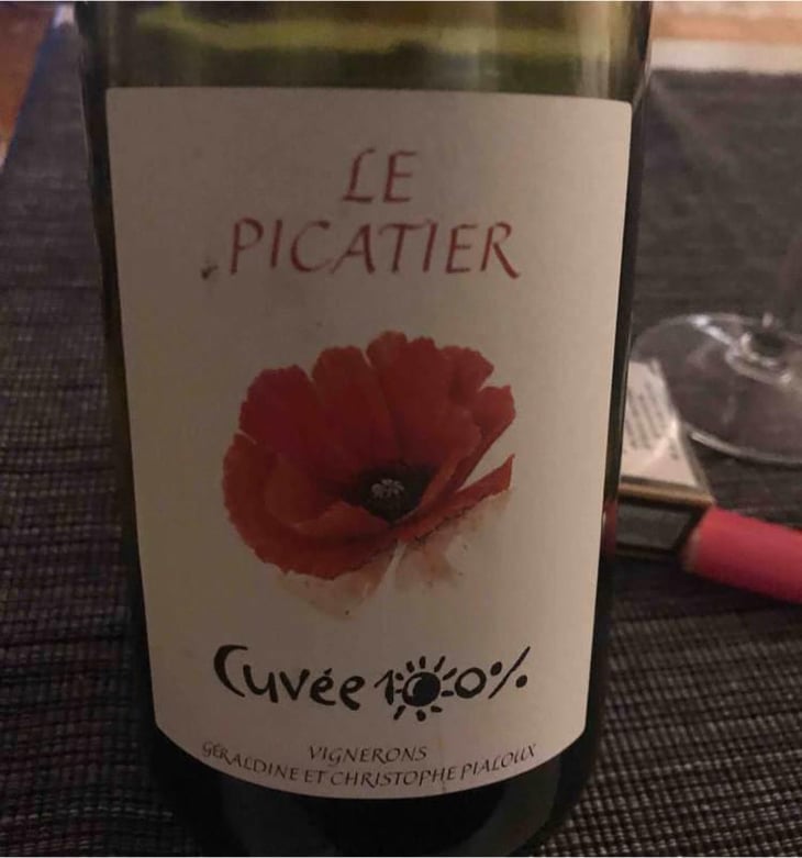 La Cuvée 100 % - Le Picatier - Géraldine & Christophe Pialoux 