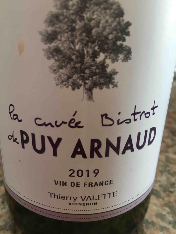 La Cuvée Bistrot - Clos Puy Arnaud - Thierry Valette 