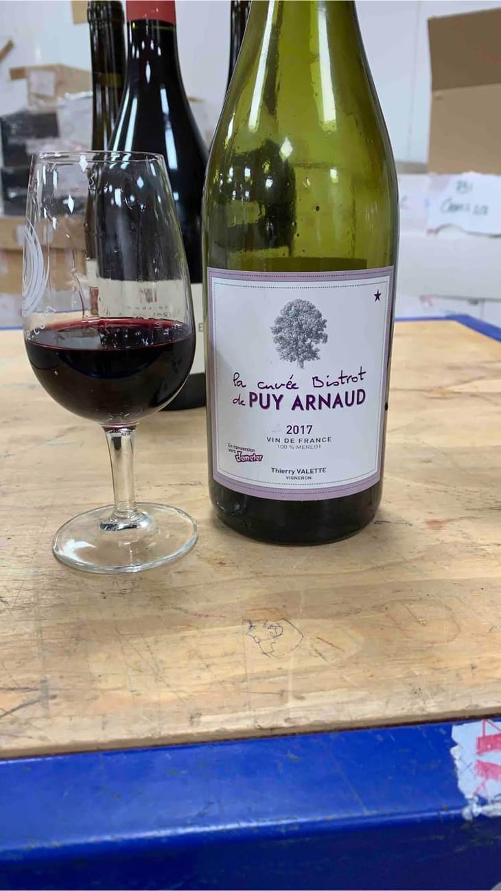 La Cuvée Bistrot - Clos Puy Arnaud - Thierry Valette 