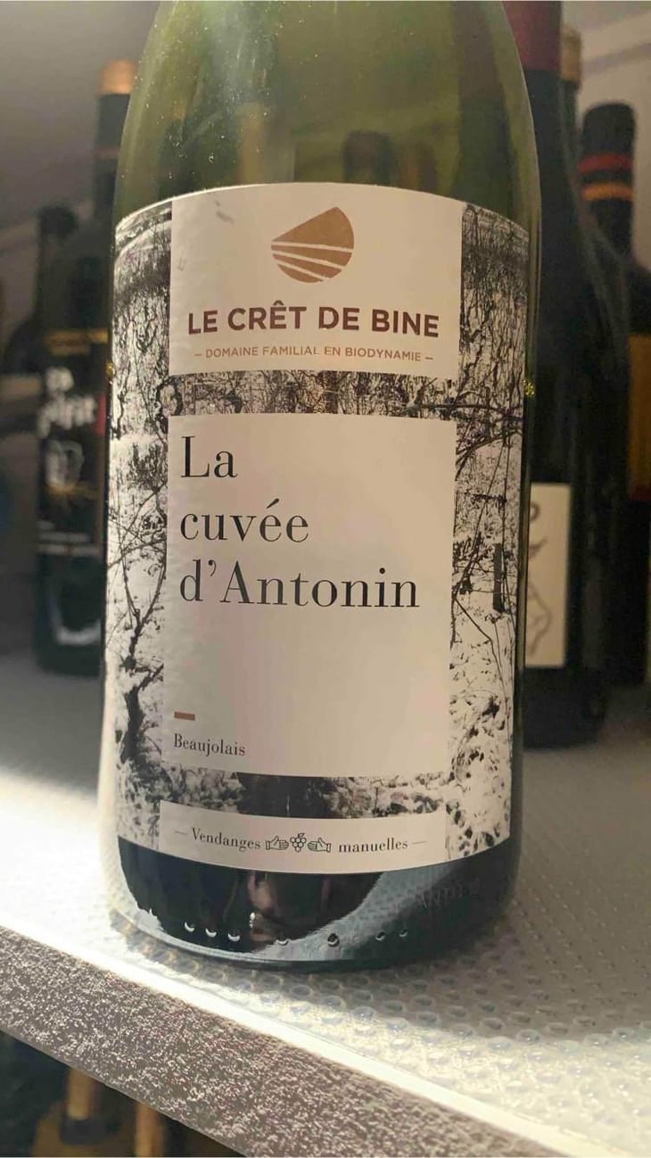 Cuvée D’Antonin - Domaine Du Crêt De Bine - Geoffroy Subrin & Florence Subrin Dodille 