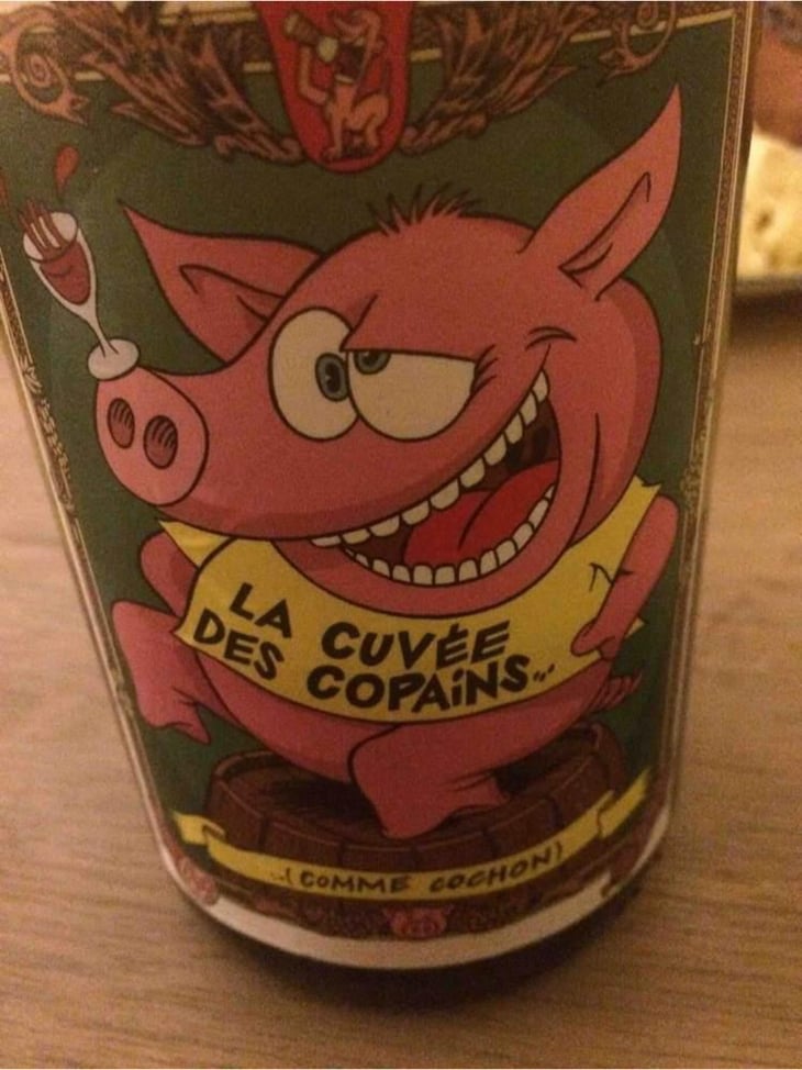 La Cuvée des Copains - Comme Cochon - Les Vignerons d'Estézargues - Les Vignerons d'Estézargues 