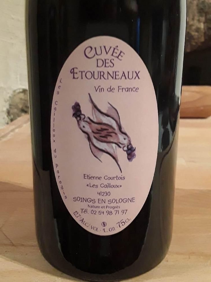 La Cuvée des Etourneaux - Les Cailloux du Paradis - Claude & Etienne Courtois 