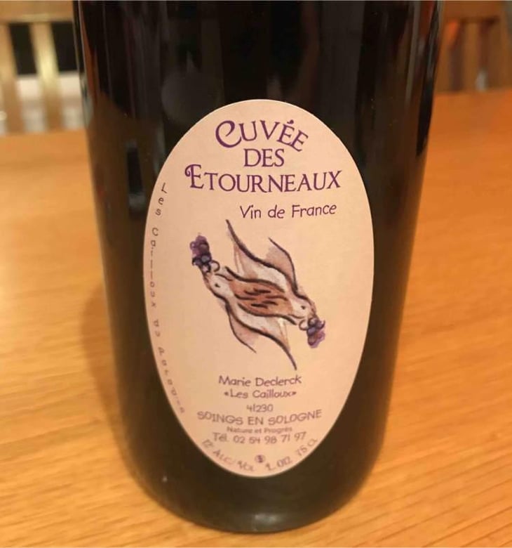 La Cuvée des Etourneaux - Les Cailloux du Paradis - Claude & Etienne Courtois 