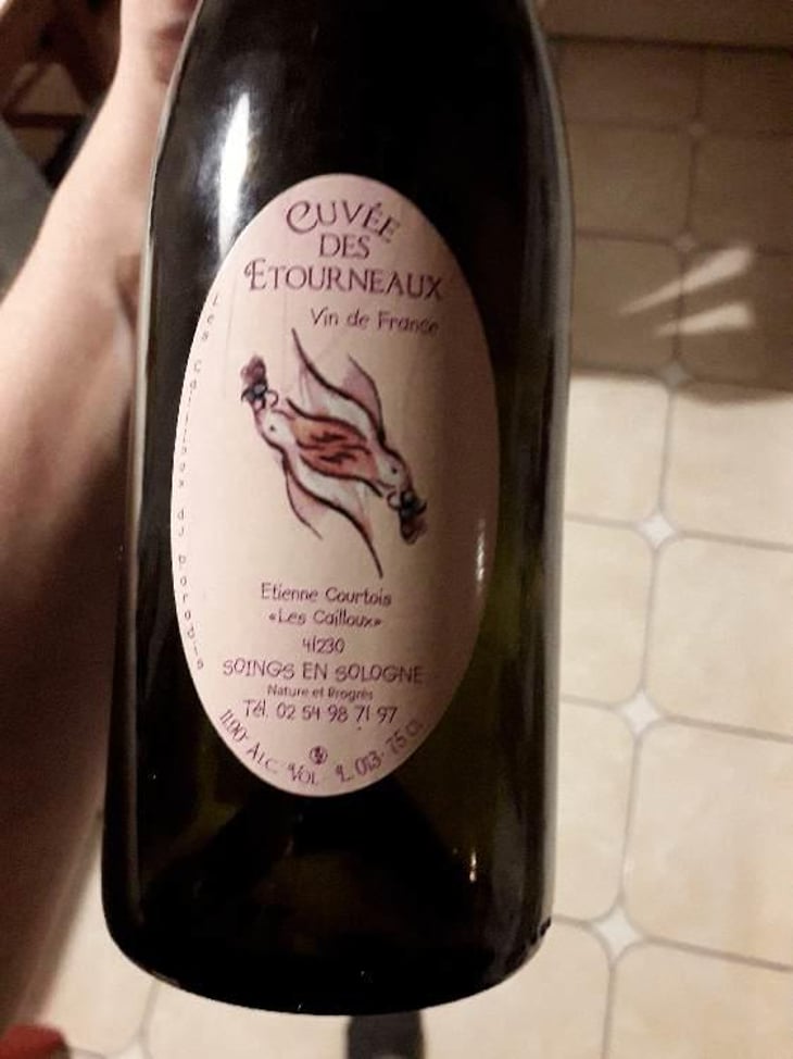 La Cuvée des Etourneaux - Les Cailloux du Paradis - Claude & Etienne Courtois 