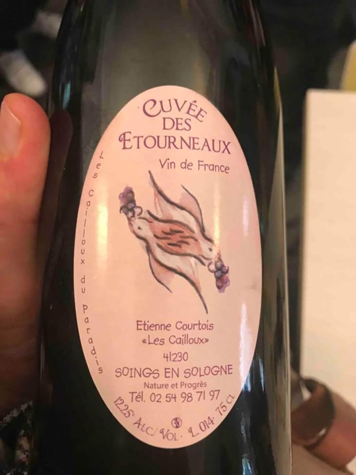 La Cuvée des Etourneaux - Les Cailloux du Paradis - Claude & Etienne Courtois 