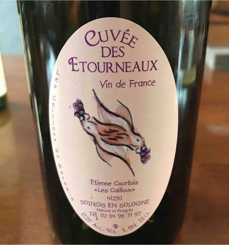 La Cuvée des Etourneaux - Les Cailloux du Paradis - Claude & Etienne Courtois 