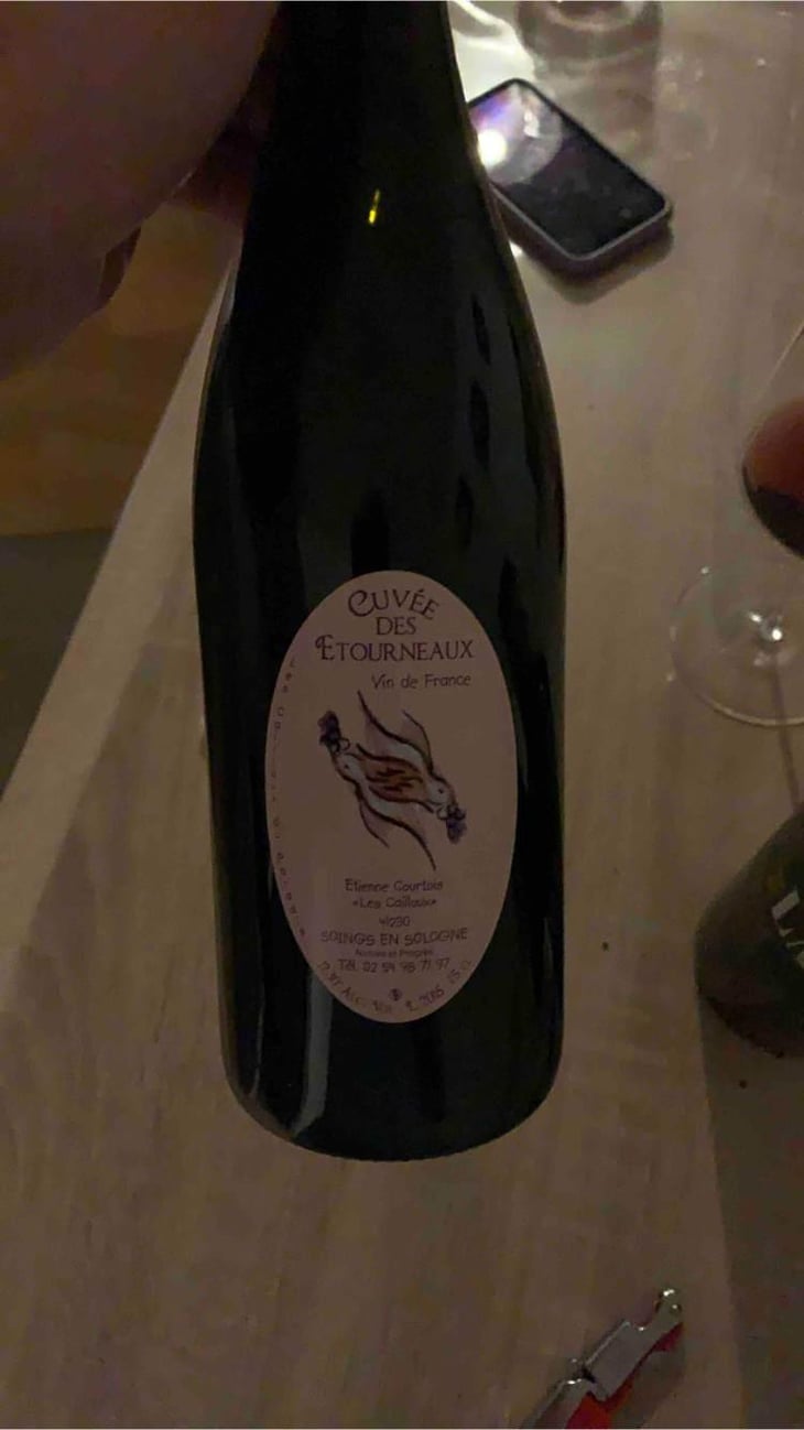 La Cuvée des Etourneaux - Les Cailloux du Paradis - Claude & Etienne Courtois 