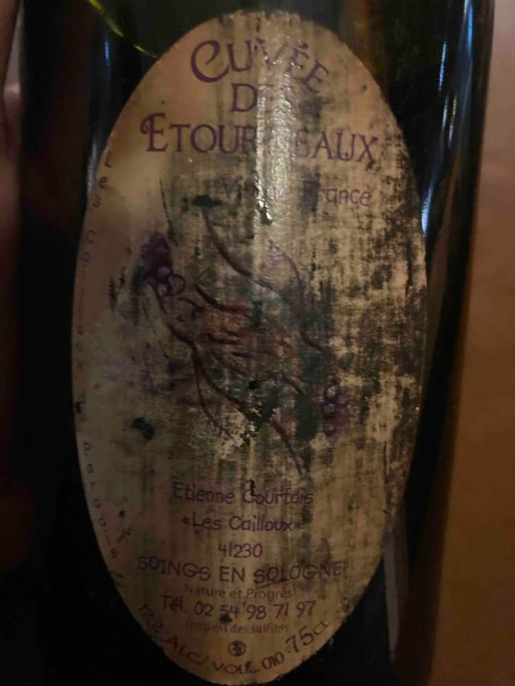 La Cuvée des Etourneaux - Les Cailloux du Paradis - Claude & Etienne Courtois 