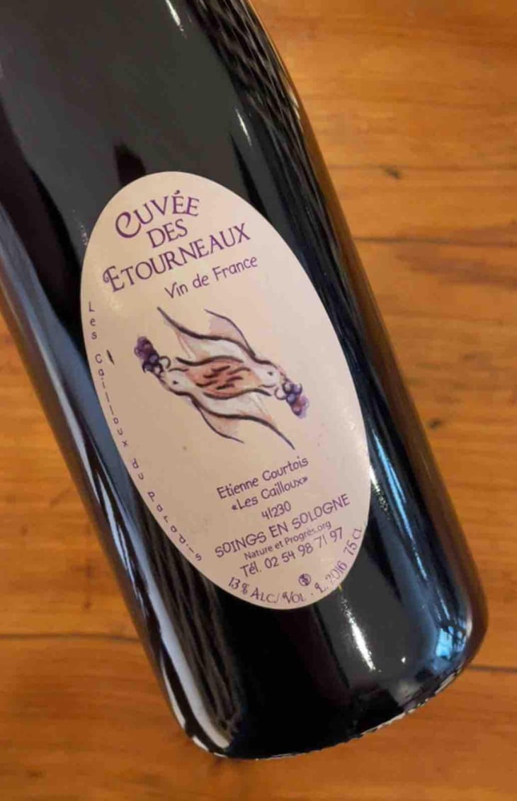 La Cuvée des Etourneaux - Les Cailloux du Paradis - Claude & Etienne Courtois 