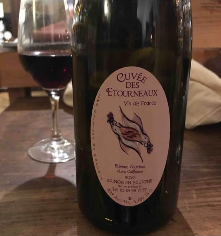 La Cuvée des Etourneaux - Les Cailloux du Paradis - Claude & Etienne Courtois 