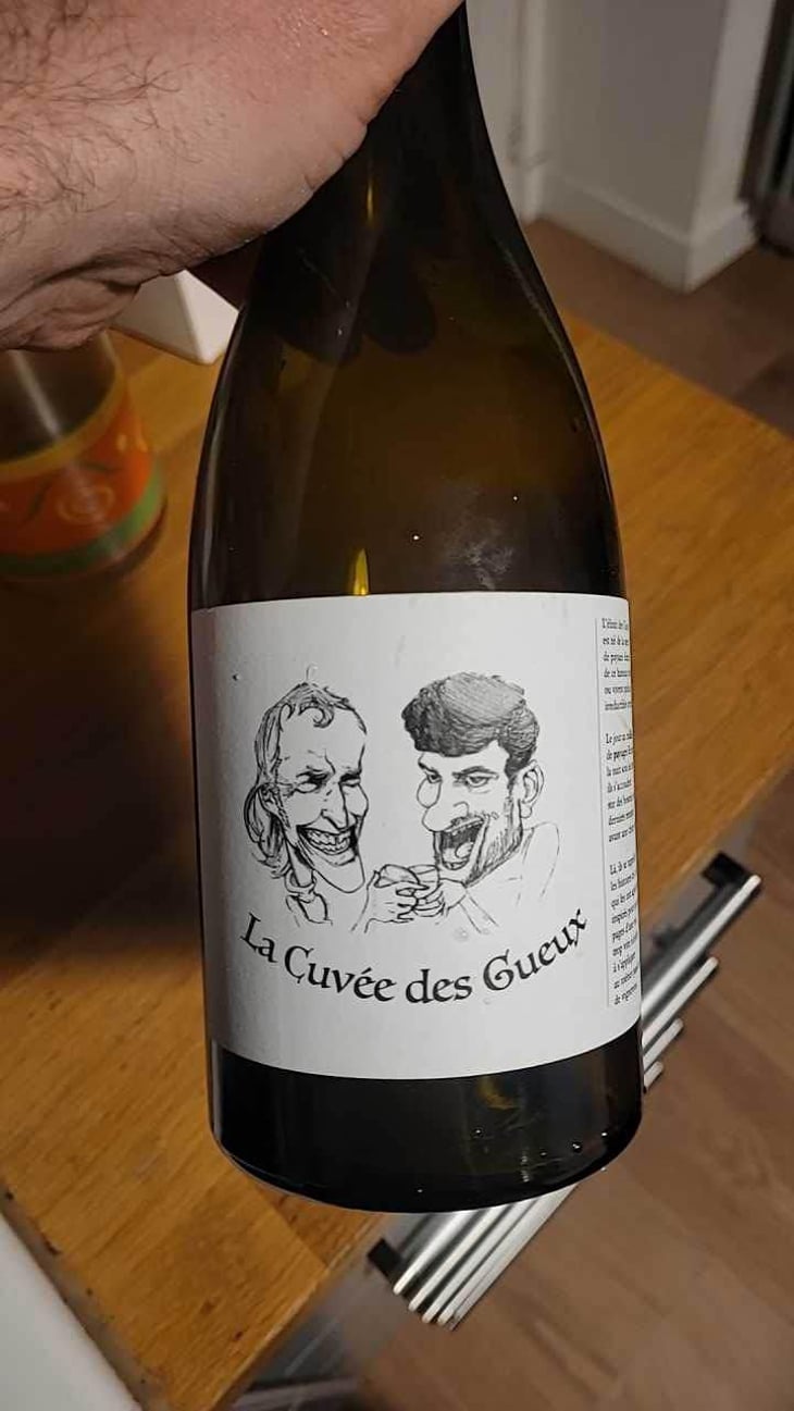 La Cuvée Des Gueux (blanc) - Domaine du Cellier des Cray - Adrien Berlioz 