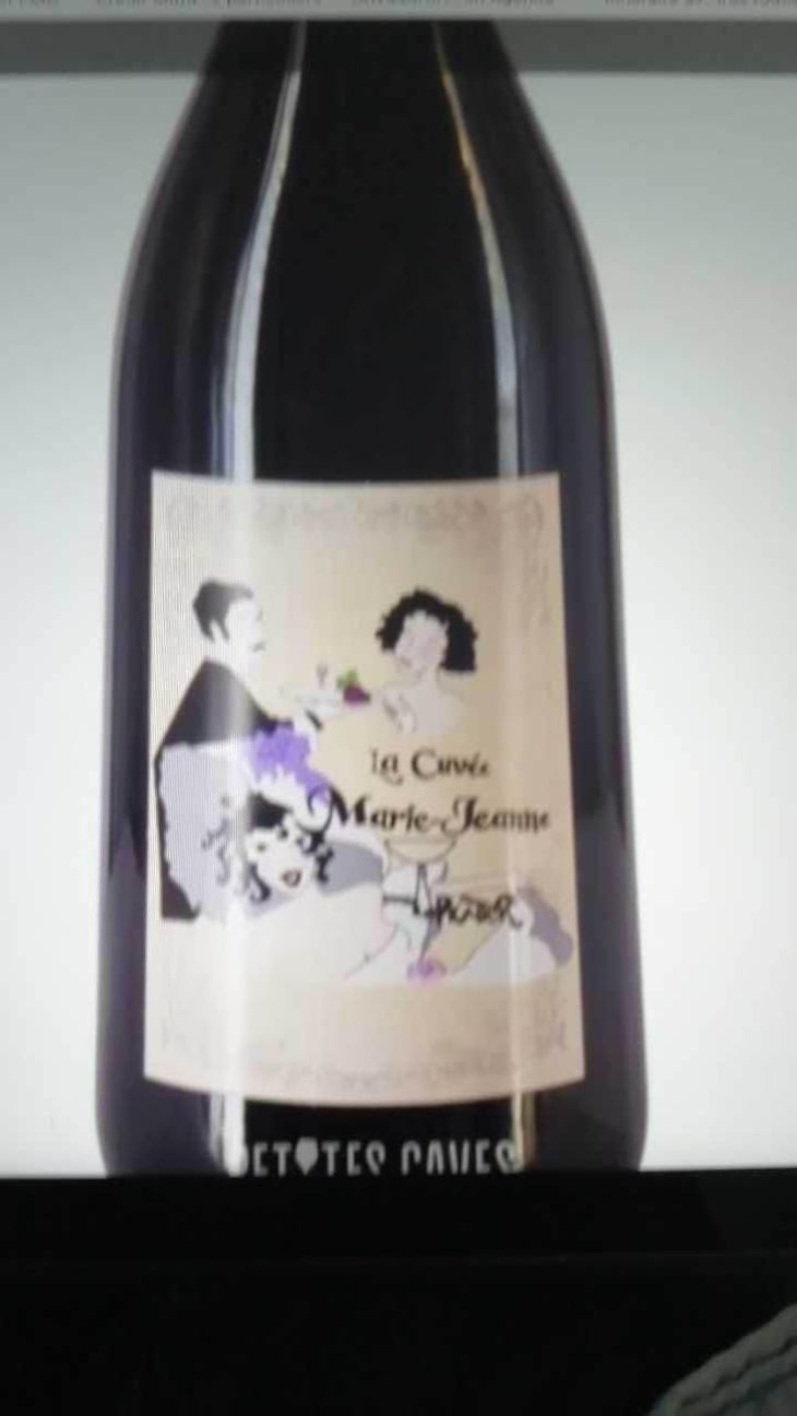 La Cuvée Marie Jeanne - Le Picatier - Géraldine & Christophe Pialoux 