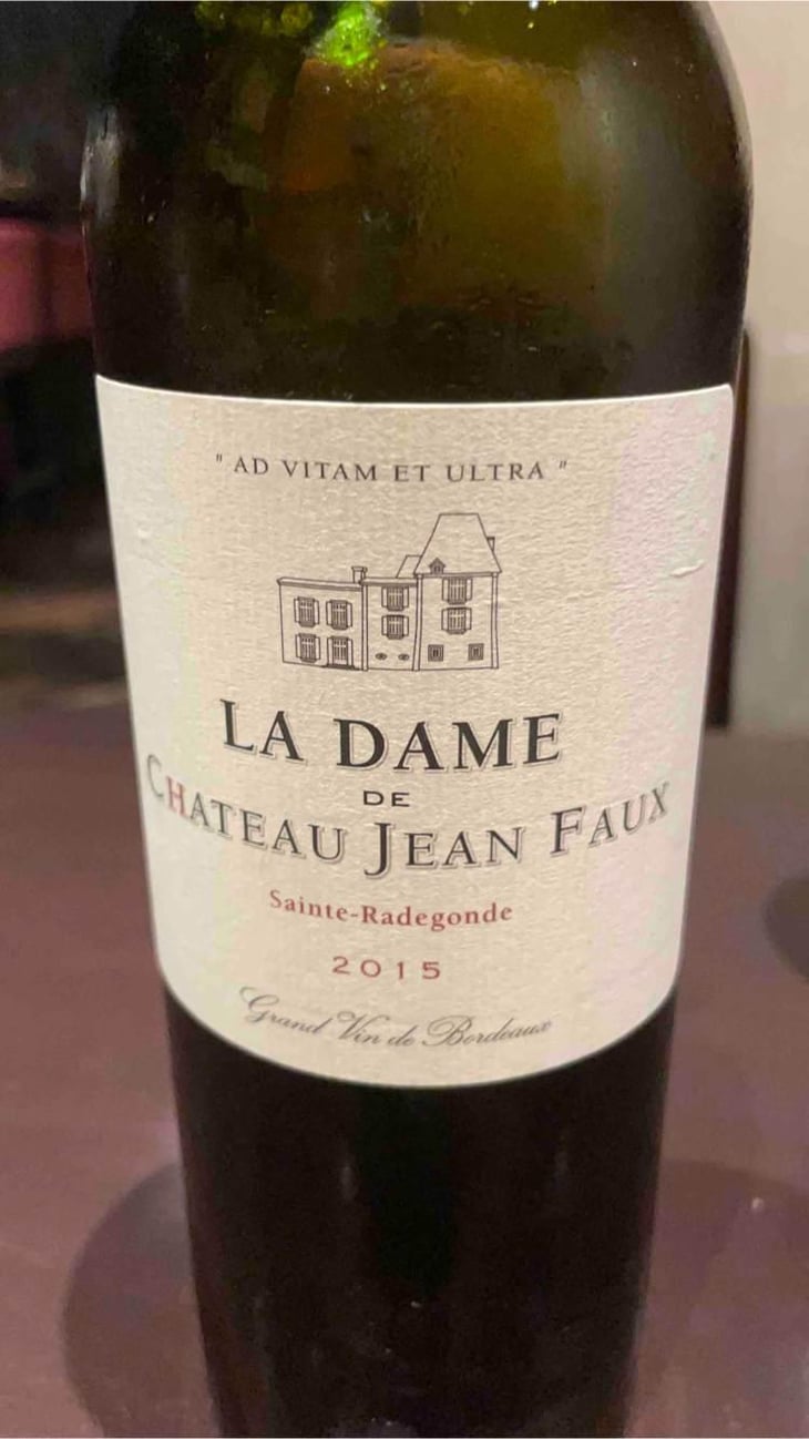 la Dame De Chateau Jean Faux - Bordeau - Saint Radegonde 