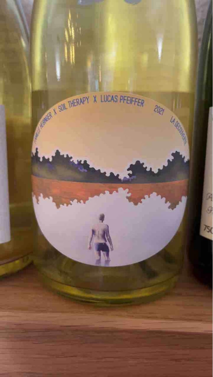 La Découverte - Pet Nat (Famille hebinger x Lucas Pfeiffer) - Soil Therapy - Les Vins du Mardi - Thomas Larmoyer -2020