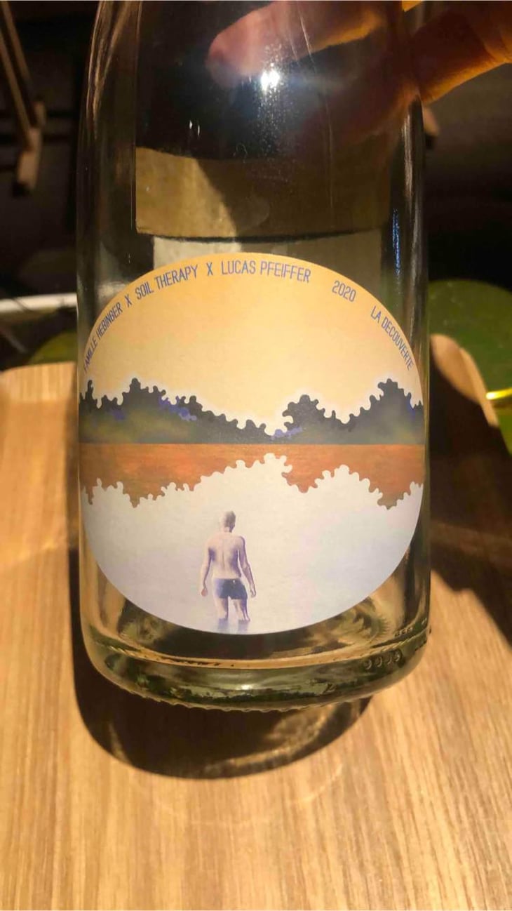 La Découverte - Pet Nat (Famille hebinger x Lucas Pfeiffer) - Soil Therapy - Les Vins du Mardi - Thomas Larmoyer -2020