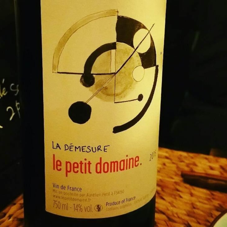 La Démesure - La Pinarderie (ex Le Petit Domaine) - Aurelien Petit 