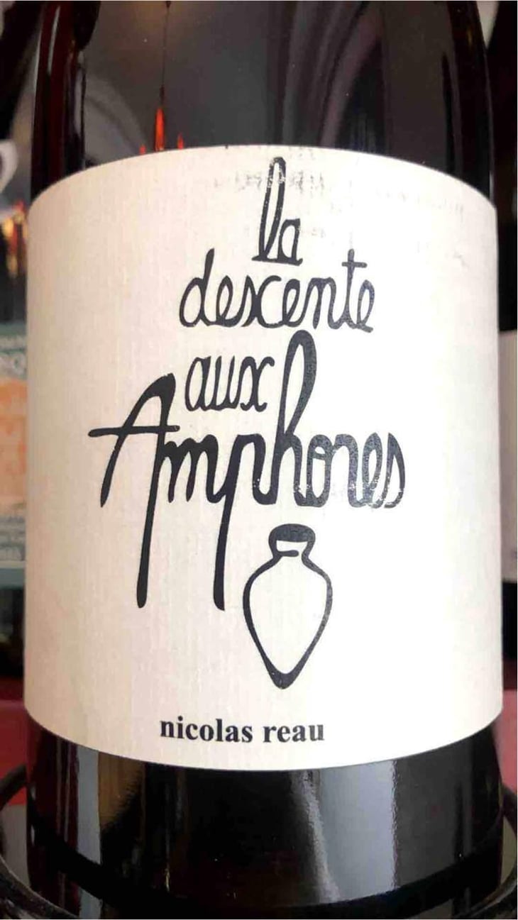 La Descente Aux Amphores (blanc) - Le Clos des Treilles - Nicolas Reau 