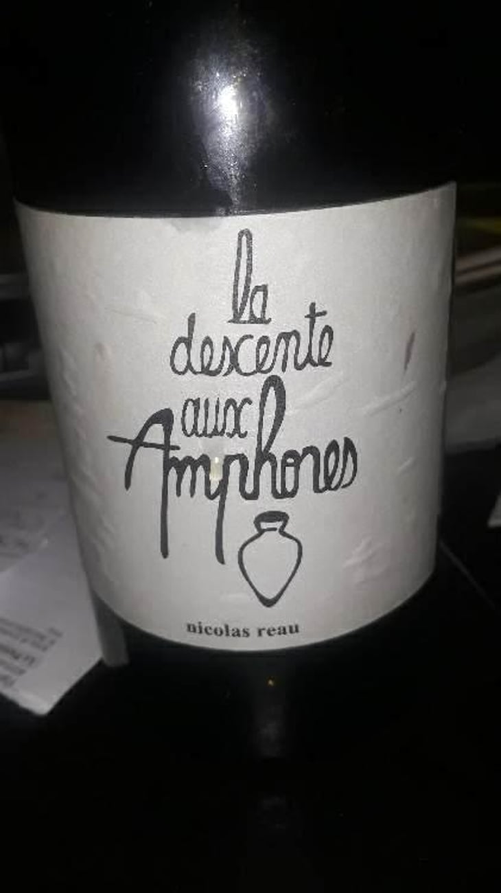 La Descente Aux Amphores (blanc) - Le Clos des Treilles - Nicolas Reau 