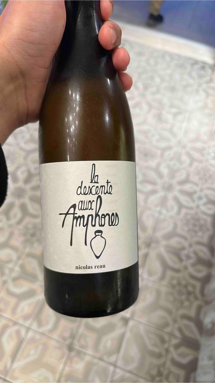 La Descente Aux Amphores (blanc) - Le Clos des Treilles - Nicolas Reau 