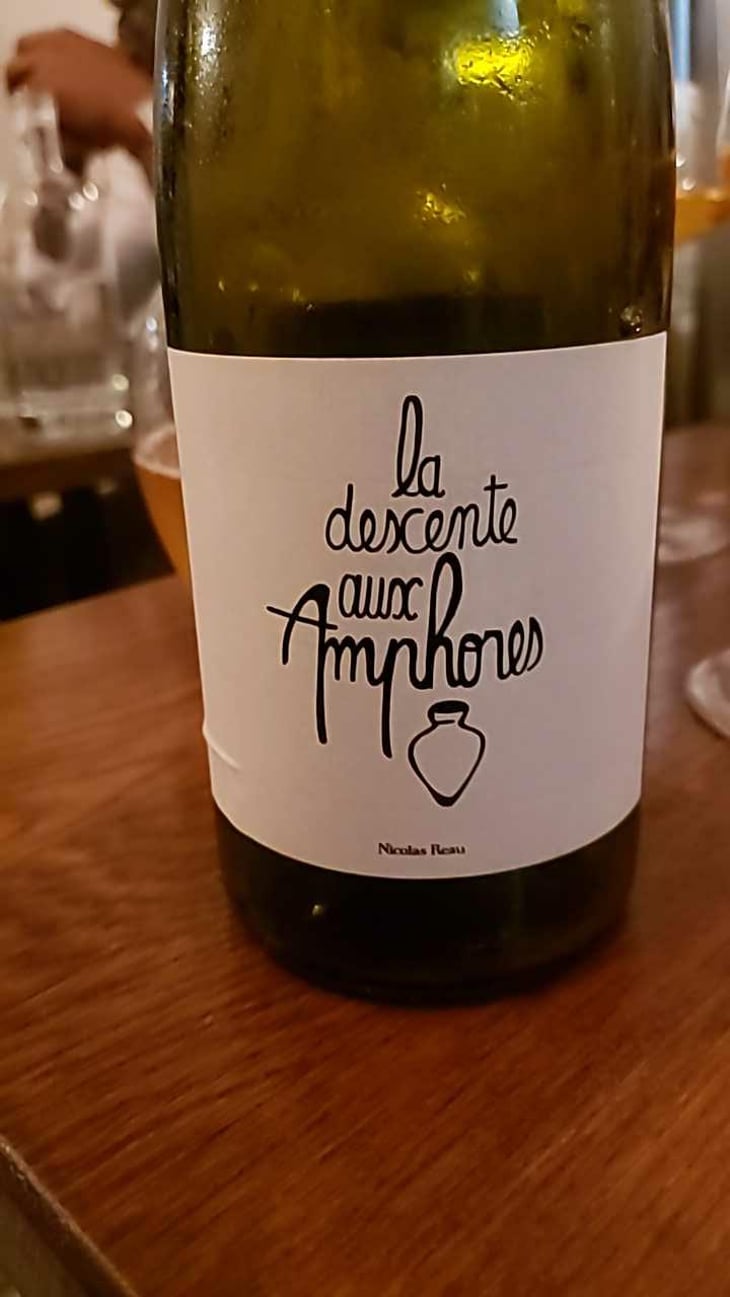 La Descente Aux Amphores (blanc) - Le Clos des Treilles - Nicolas Reau 