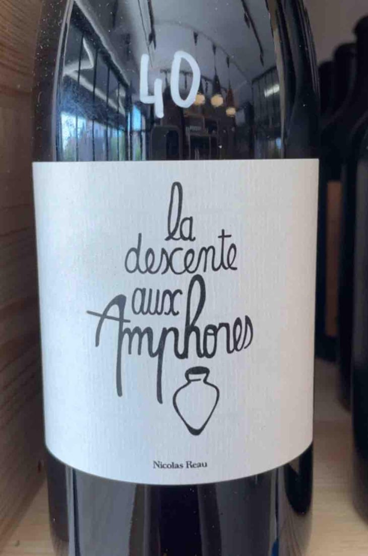La Descente Aux Amphores (blanc) - Le Clos des Treilles - Nicolas Reau 