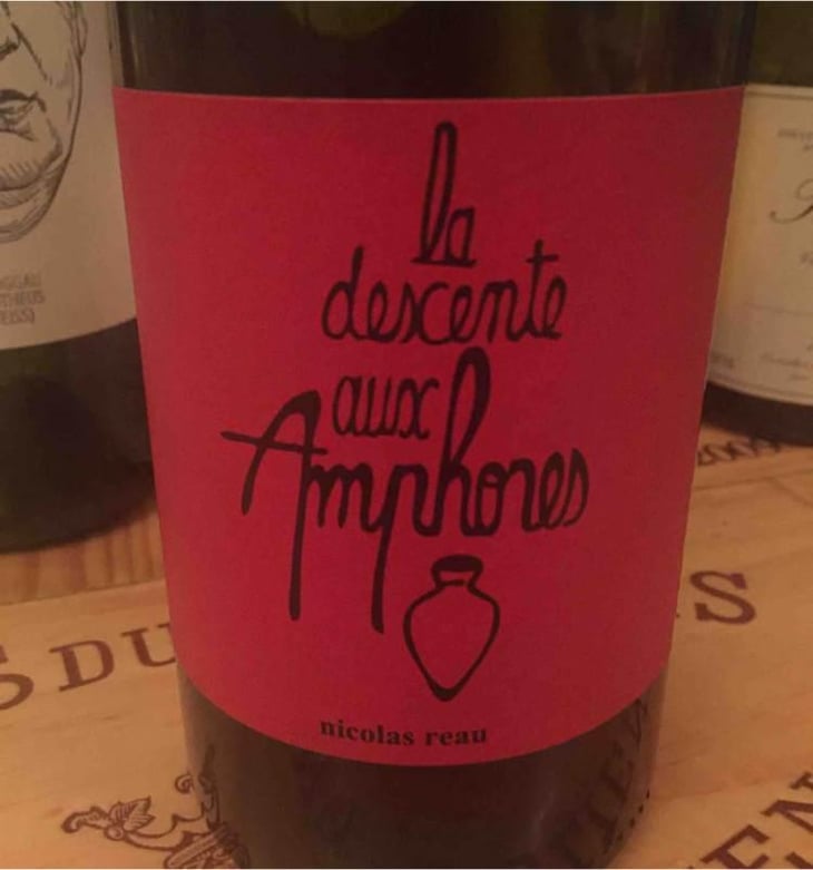 La Descente Aux Amphores (rouge) - Le Clos des Treilles - Nicolas Reau 