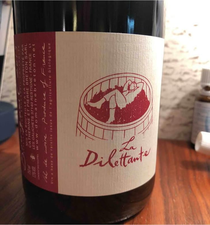 La Dilettante (rouge) - Domaine Breton - Catherine & Pierre Breton 