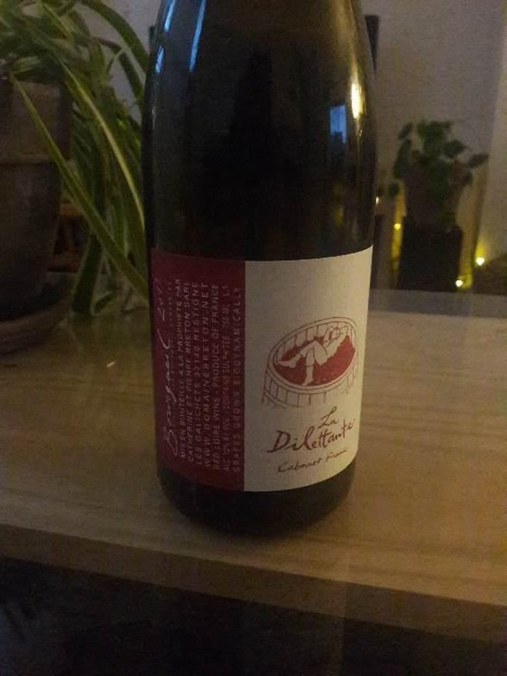 La Dilettante (rouge) - Domaine Breton - Catherine & Pierre Breton 