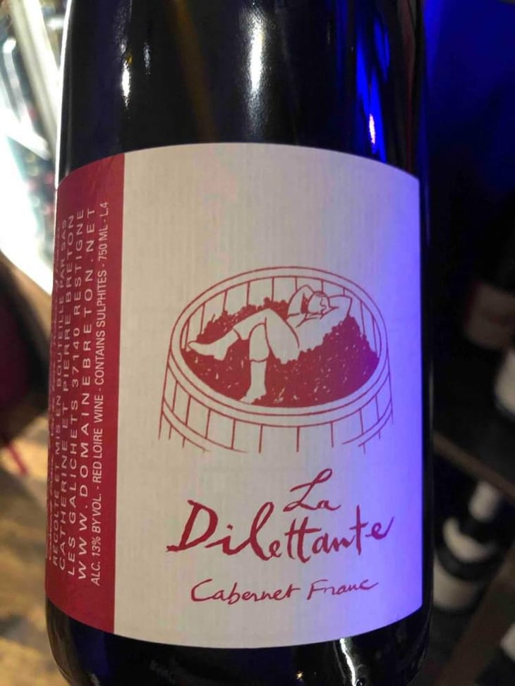 La Dilettante (rouge) - Domaine Breton - Catherine & Pierre Breton 
