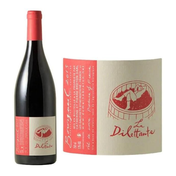 La Dilettante (rouge) - Domaine Breton - Catherine & Pierre Breton 