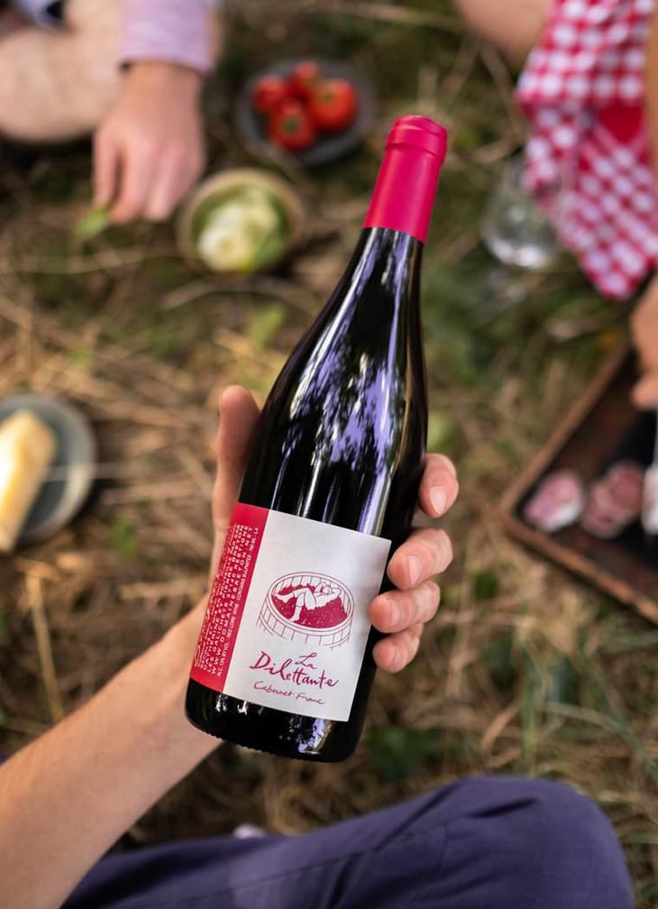 La Dilettante (rouge) - Domaine Breton - Catherine & Pierre Breton 