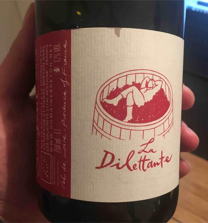 La Dilettante (rouge) - Domaine Breton - Catherine & Pierre Breton 
