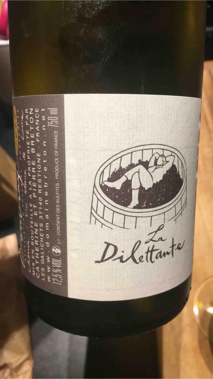 La Dilettante Sec - Domaine Breton - Catherine & Pierre Breton 