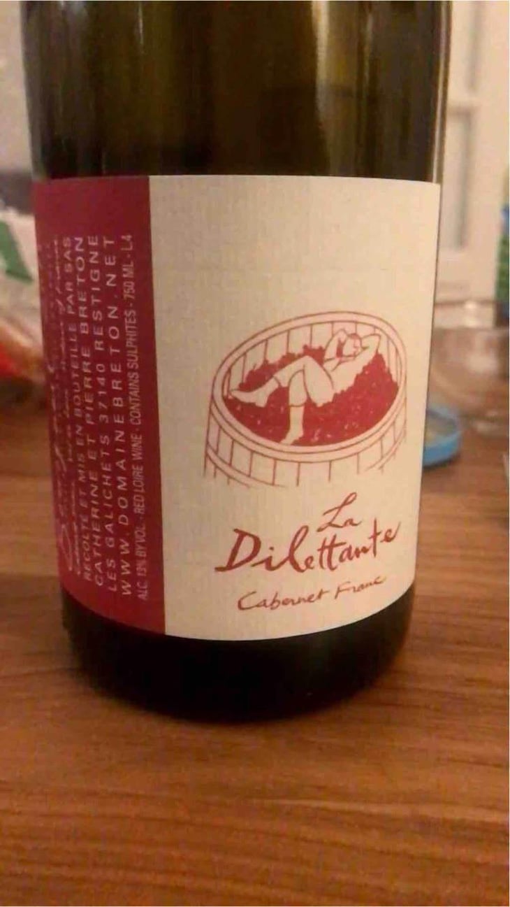 La Dilettante Sec - Domaine Breton - Catherine & Pierre Breton 