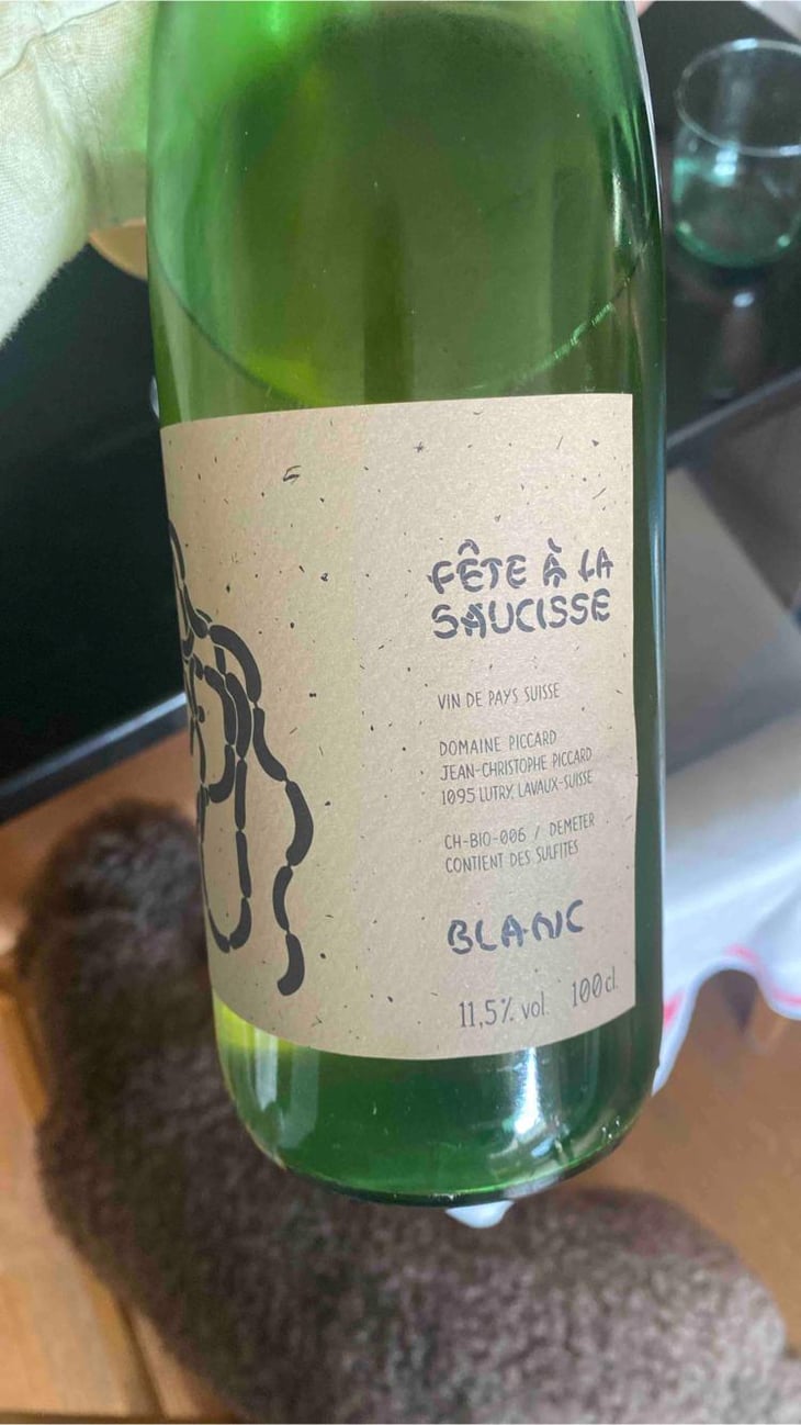 La Fête a la Saucisse - Domaine Piccard - Jean-Christophe Piccard 