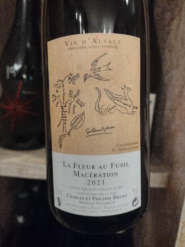 La fleur au fusil - Domaine Brand & Fils - Philippe Brand -2020