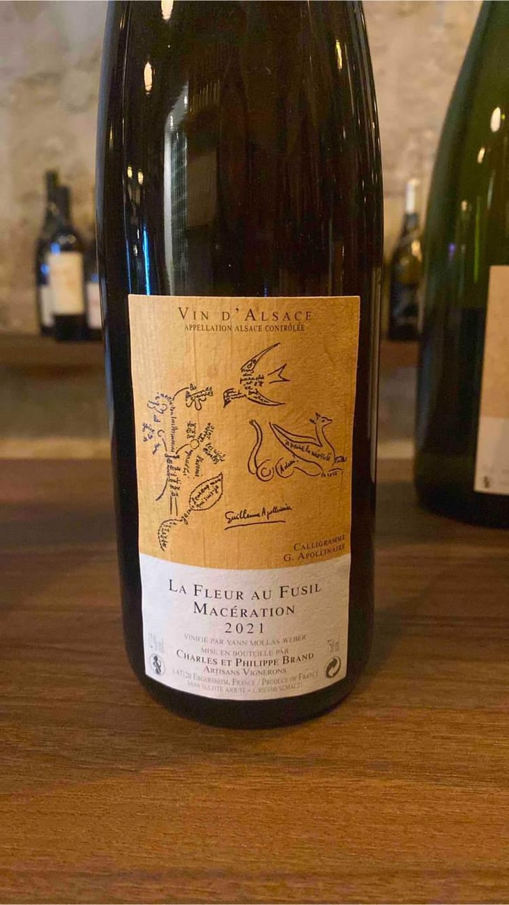 La fleur au fusil - Domaine Brand & Fils - Philippe Brand -2020