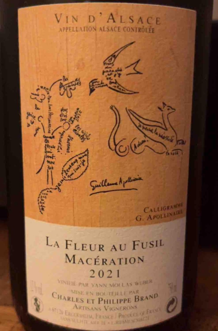 La fleur au fusil - Domaine Brand & Fils - Philippe Brand -2020