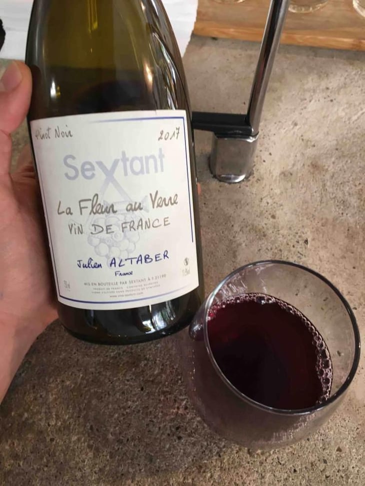 La Fleur Au Verre (rouge) - Sextant - Julien Altaber & Carole Schwab 