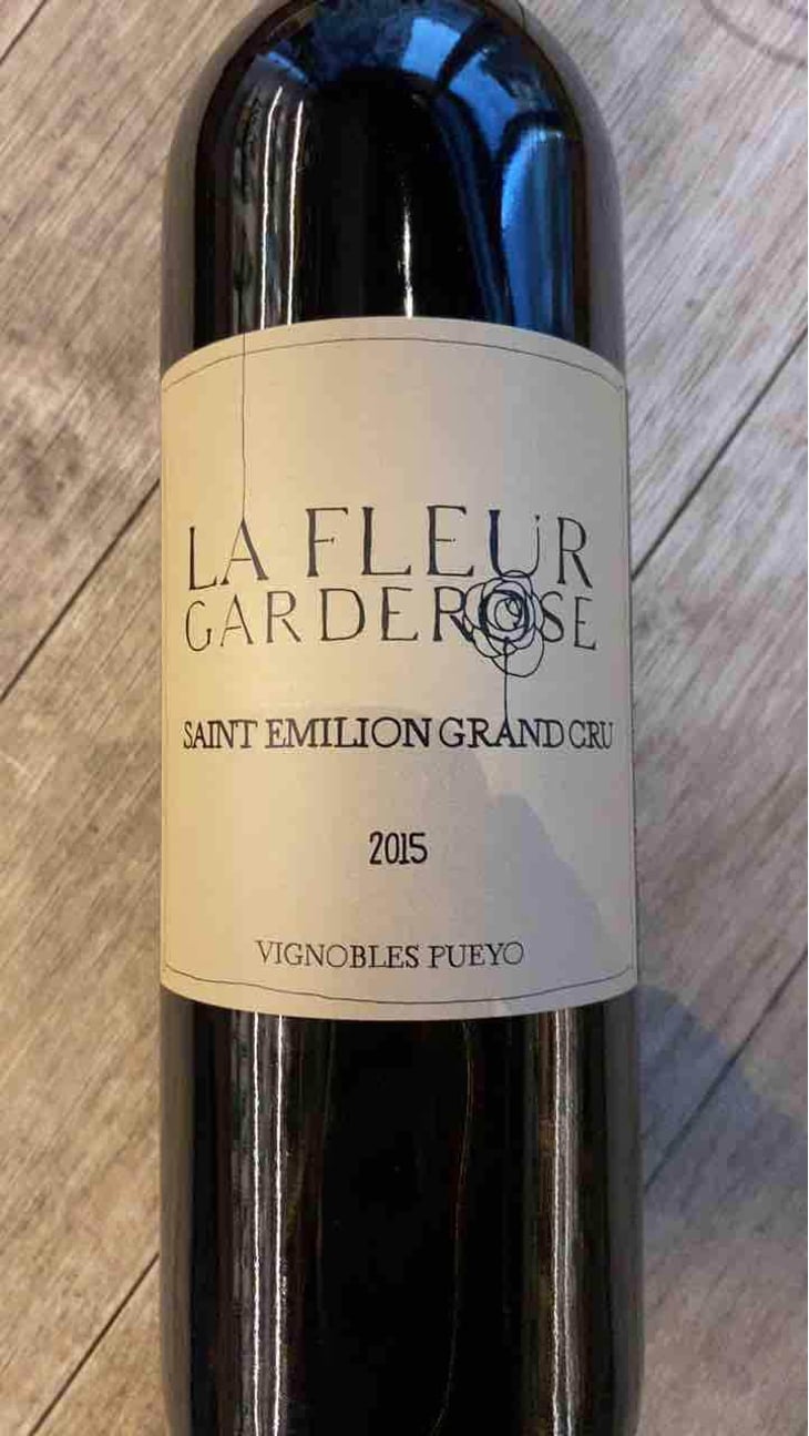 La Fleur Garderose Saint-Emilion Grand Cru - Vignobles Pueyo - Christophe Pueyo 