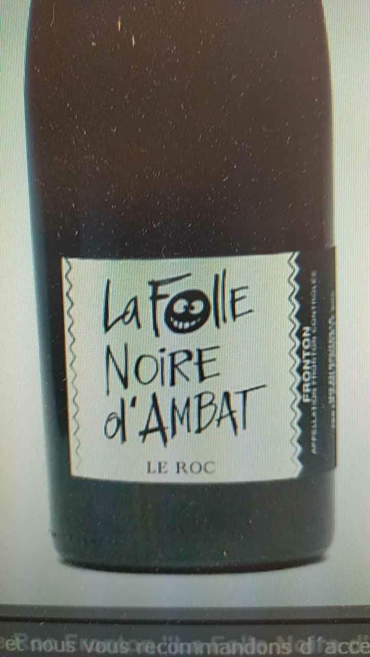 La Folle Noire d'Ambat - Le Roc - Jean-Luc Ribes 
