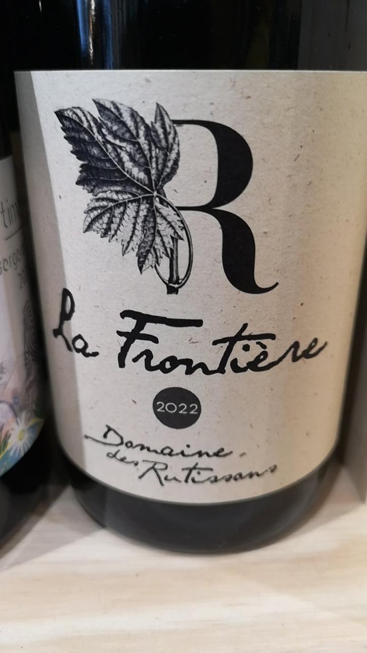 La frontiere - Domaine Des Rutissons - Laurent Fondimare et Wilfrid Debroize -2020