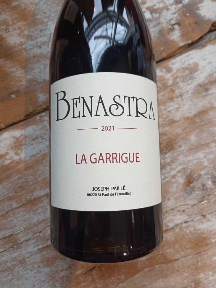 La Garrigue - Domaine Benastra - Joseph Paillé 