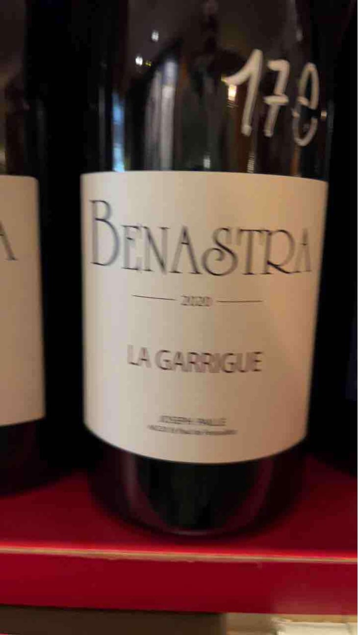 La Garrigue - Domaine Benastra - Joseph Paillé 