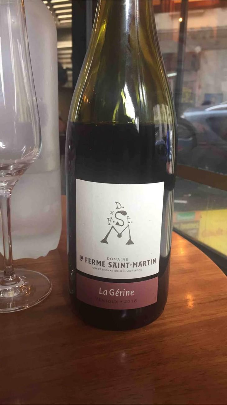 La Gerine - La Ferme Saint-Martin - Les Vins de Thomas - Sophie & Thomas Jullien 
