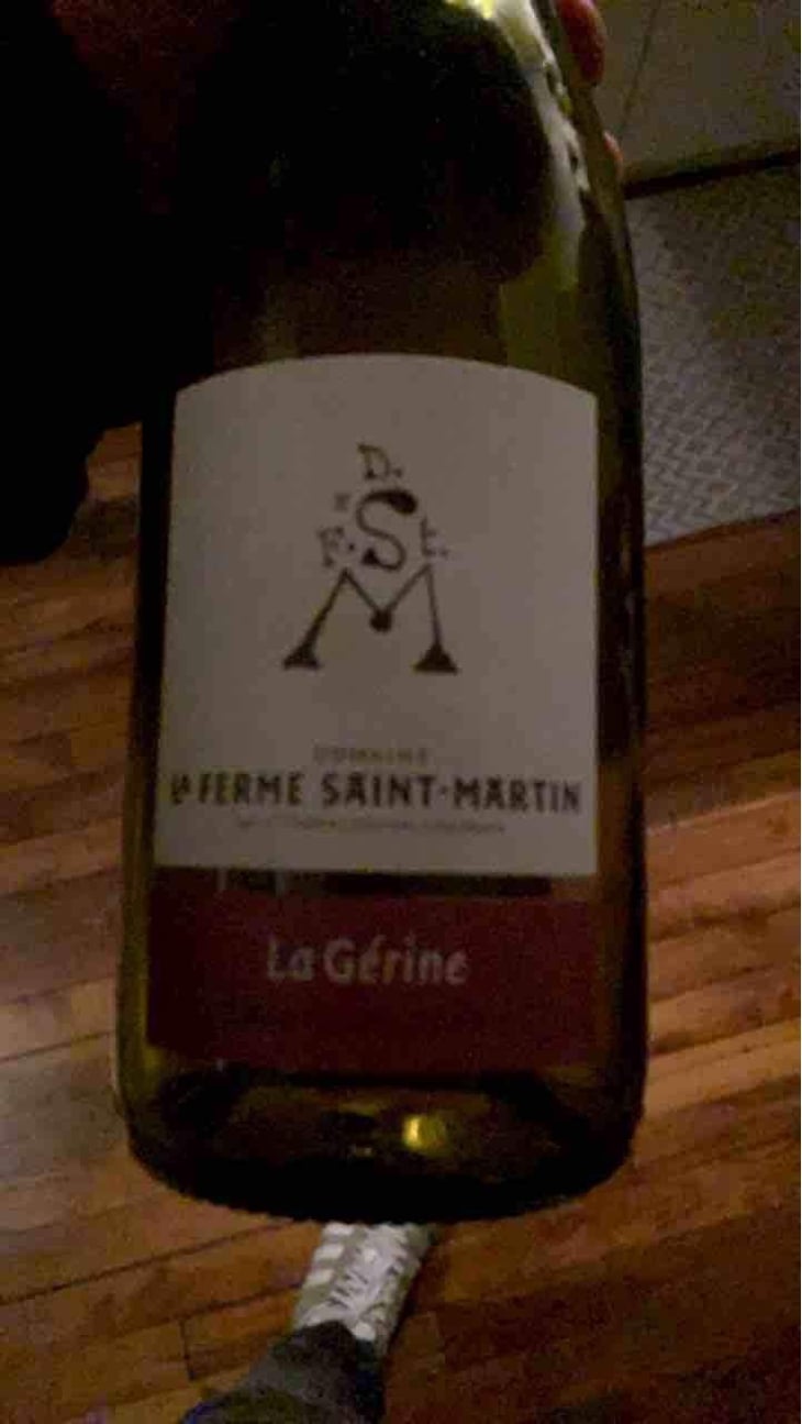 La Gerine - La Ferme Saint-Martin - Les Vins de Thomas - Sophie & Thomas Jullien 
