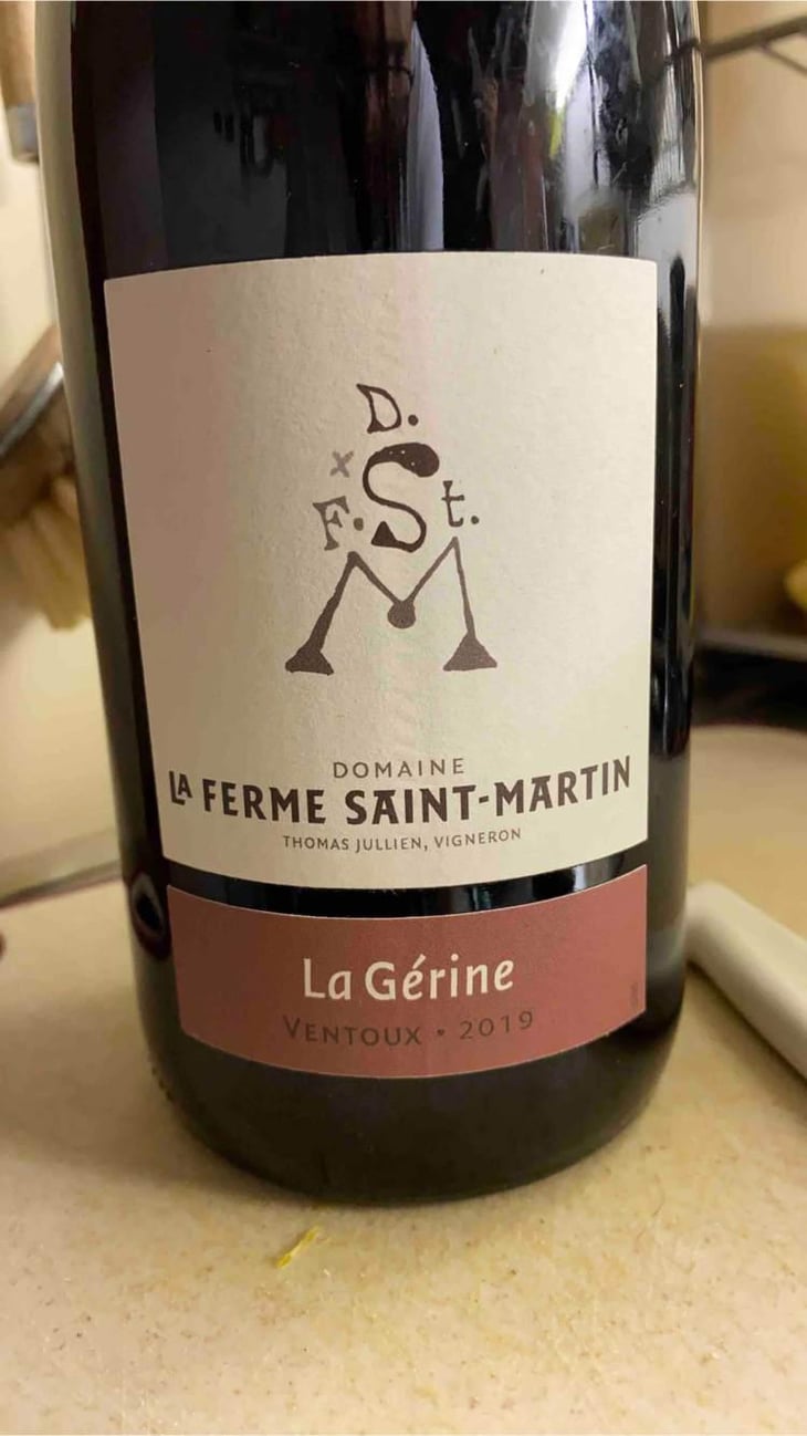 La Gerine - La Ferme Saint-Martin - Les Vins de Thomas - Sophie & Thomas Jullien 