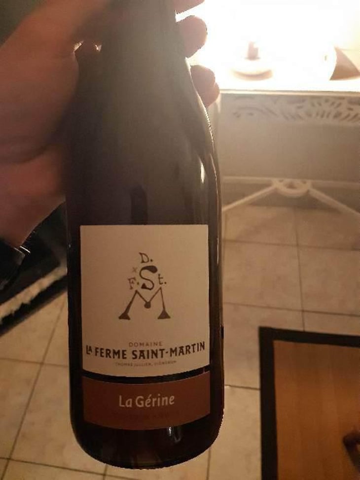 La Gerine - La Ferme Saint-Martin - Les Vins de Thomas - Sophie & Thomas Jullien 