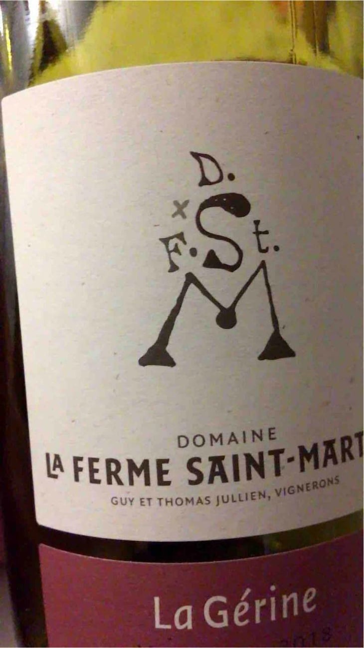 La Gerine - La Ferme Saint-Martin - Les Vins de Thomas - Sophie & Thomas Jullien 
