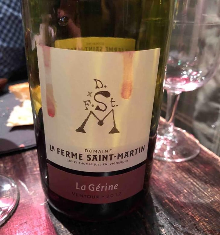 La Gerine - La Ferme Saint-Martin - Les Vins de Thomas - Sophie & Thomas Jullien 